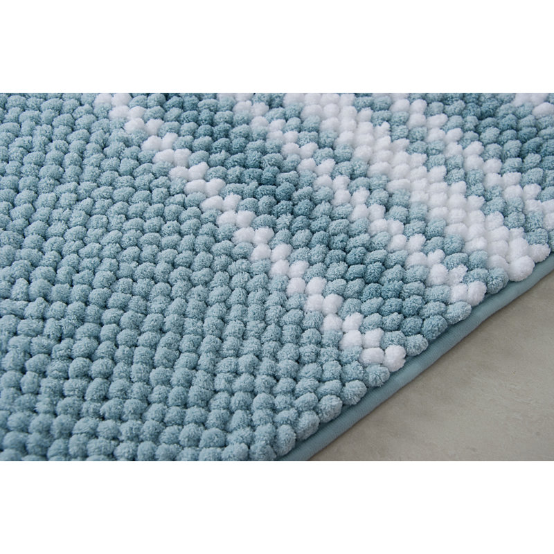 Ebern Designs Irvine Bath Rug with NonSlip Backing & Reviews Wayfair